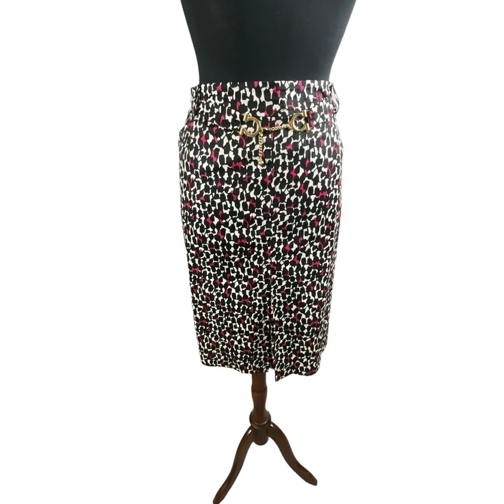 Elena Miro Multi colored Cotton Skirt